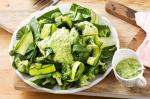 American Broccoli Salad With Green Goddess Dressing Recipe Appetizer