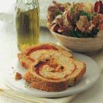 Canadian Bread Stuffed in Mediterranean Style Appetizer