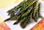 American Asparagus Grilled With Garlic Rosemary and Lemon BBQ Grill