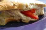 American Deli Hero Sandwich Appetizer