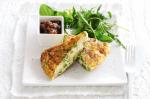 American Mixed Vegetable Frittata With Onion Relish Recipe Appetizer