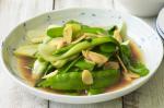 Canadian Stirfried Snow Peas With Garlic Recipe Dinner