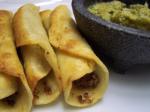 French Beef Flautas Appetizer
