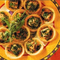 Canadian Montreal Herbed Mussel Tarts Appetizer