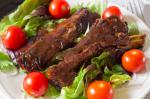 American Oven Baked Bbq Ribs Appetizer