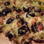 Mexican Kraft Mexican Chicken Pizza BBQ Grill