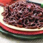 Canadian Noodles of Chocolate Dessert