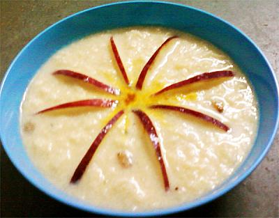 Arabic Apple Rabdi Dessert