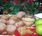 British Whole Grain or Not Apple Buttermilk Muffins Dessert