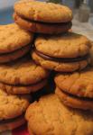 American Fudgefilled Peanut Butter Cookies Dessert