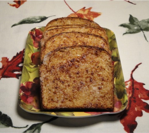 American Broiled Cinnamon Toast Breakfast