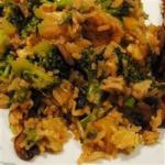 American Broccoli and Rice Stir Fry Recipe Dinner