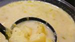 American Real Potato Leek Soup Recipe Appetizer