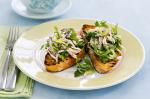 American Basil And Lemon Chicken Salad On Toasted Ciabatta Recipe Dinner