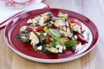 American Chargrilled Vegetable And Bread Salad Recipe Appetizer