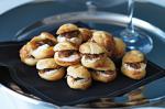 American Goats Cheese Gougeres With Caramelised Onion Recipe Appetizer