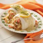 American Tangy Crabstuffed Sole Dinner