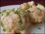 American Jacket Potatoes With Cheesy Salmon Sauce Aust Ww  Pts Appetizer