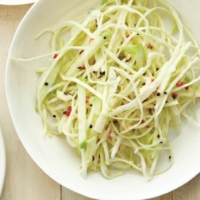 American Cabbage and Green Apple Slaw Appetizer