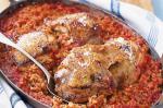 American Roast Chicken With Herbed Tomato Rice Recipe Appetizer
