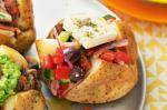 American Greek Salad Jacket Potatoes Recipe Appetizer
