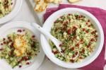 American Jewelled Couscous Salad With Haloumi Recipe Appetizer