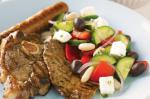 Canadian Greek Style Barbeque And Salad Recipe Appetizer