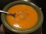 American Orange Butternut Squash Soup Appetizer