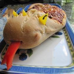 American Snakes Pizza Bread Appetizer