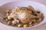 French Chicken With  Garlic Cloves Recipe Dinner