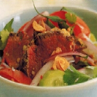 Taiwanese Beef And Noodle Salad Appetizer