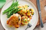 Canadian Sage Chicken With Chilli And Lemon Crushed Potatoes Recipe Dinner