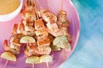 Canadian Seafood Skewers With Lime Hollandaise Recipe BBQ Grill