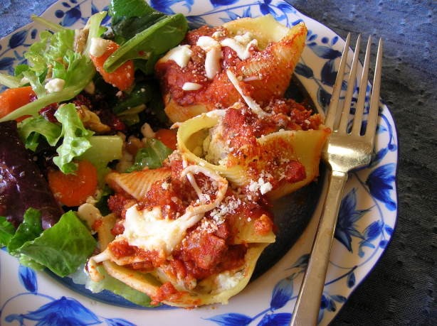 American Stuffed Pasta Shells 9 Dinner