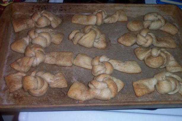 American Sugared Knots Dessert