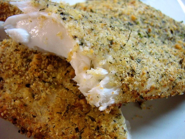 American Parmesan Crusted Tilapia Appetizer