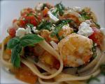 Greek Style Pasta With Shrimp and Feta 2 recipe