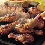 Jamaican Grilled Chicken on the Barbecue Dinner