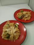 American Pasta With Pancetta Broccoli or Broccoli Rabe and Pine Nuts Appetizer