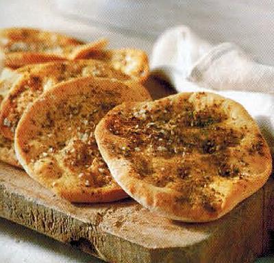 Iranian/Persian Flatbread With Zaatar Appetizer