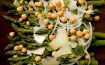 French Asparagus with Sweet Onions Garbanzo Beans and Mint Recipe Appetizer