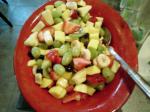 American Rainbow Fruit Salad 3 Dessert