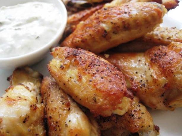 American Buffalo Chicken Wings W Blue Cheese Dip Dessert