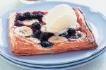 American Banana And Blueberry Tarts Recipe Dessert