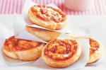 American Cheesy Ham Scrolls Recipe Appetizer