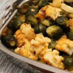 American Repollitos of Brusellas and Cauliflower in the Oven Appetizer