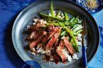Soy And Sesame Beef Recipe recipe