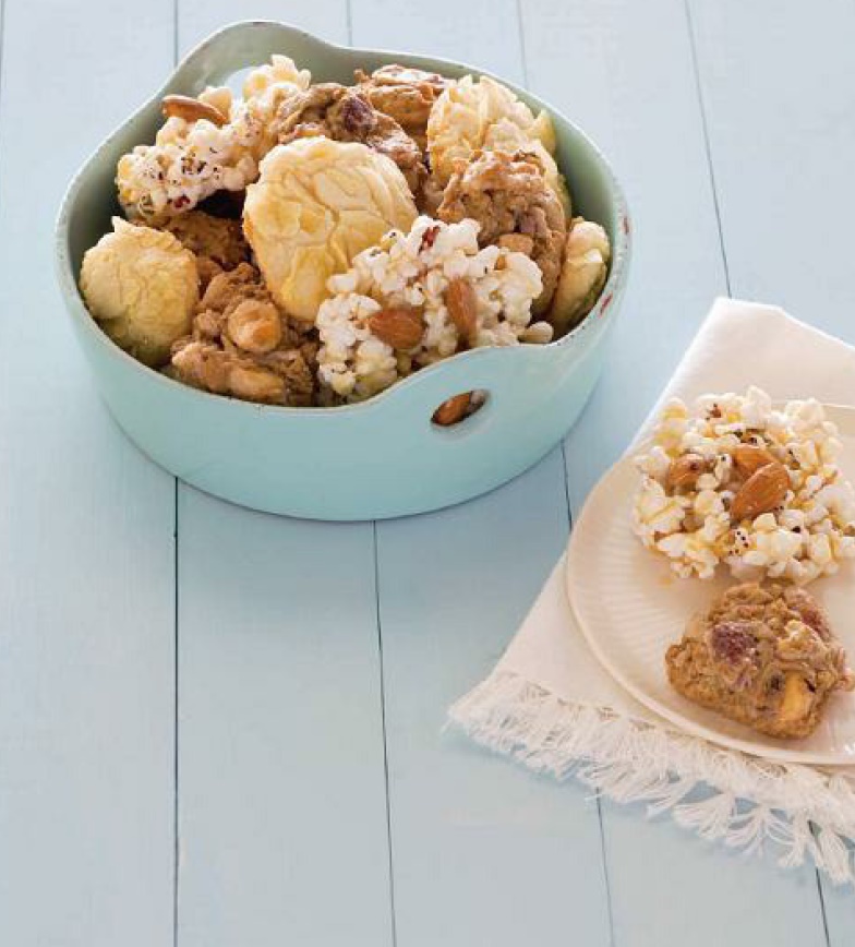 Australian Beer and Mixed-nut Cookies Dessert