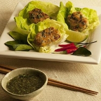 Malaysian Malaysian Fish Cakes With Easy Dipping Sauce Appetizer