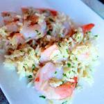 American Risotto with Shrimp and Squid Appetizer
